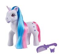 Simba- Einhorn bunten Haaren / 14cm / Beflockt/mit Kamm und Haarclips / 3Jahre Unicorno Colorati / 14 cm/Floccato/con Pettine e Clip per Capelli / 3 Anni +, Multicolore, 4006592067489