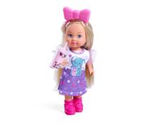 Simba Evi Love Bubble Tea - Bambola mobile in un dolce abito da tè a bolle, 12 cm, dai 3 anni in su