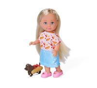 Simba - Evi Love Hotdog - Evi con bassotto in costume da hot dog, 12 cm, a partire dai 3 anni in su, 105733985