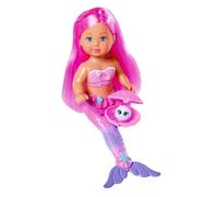 Simba Evi Love Mermaid Pearl Toy Doll con clip per capelli e perla segreta utilizzabile con un anello, 12 cm, a partire da 3 anni