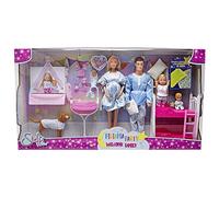Set Bambole Simba Steffi Love Pigiama Party Welcome Family