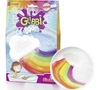 Simba Glibbi Boom 105953451 - Bomba Arcobaleno, Giocattolo per Vasca da Bagno per Bambini dai 3 Anni in su, Schiuma Colorata per Vasca da Bagno, Bomba da Bagno Arcobaleno