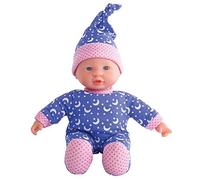 Simba 105010010 - Laura Little Star, Soft Body Doll in Cute Romper and Hat with
