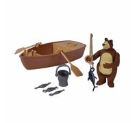 Simba - Masha e Orso Playset Barca, 109306102, + 3 anni, inclusi personaggi