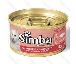 Simba monodose salmone e gamberetti 85G
