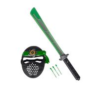 Simba Next Ninja 108042238 - Spada e Maschera con Luce, Suono e Funzione tiro, 60 cm, con Nastro in Tessuto, a Partire dai 3 Anni in su