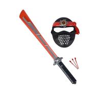 Simba Next Ninja 108042587 - Spada e maschera, con luce e suono, 60 cm, con nastro in tessuto, a partire dai 3 anni in su