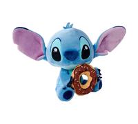 Disney Stitch con doughnut, peluche da 25 cm, adatto dai primi mesi di vita