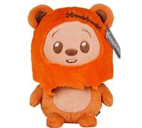 Simba Ewok Wicket - Peluche morbido da 35 cm, motivo: Star Wars per abbracciare e dormire, pupazzo morbido per neonati e bambini da 0 anni, personaggi da collezione (6315870814)