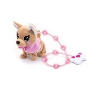 Simba peluche cane giocattolo interattivo beige e rosa per bambine
