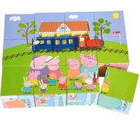 Simba Peppa Pig - Puzzle a Cubo in Legno - 1 pz.