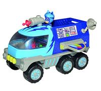 Simba PJ Masks Moon Rover/con personaggio Catboy/con luce e suono/con funzione di tiro/con action figure / 27 cm per bambini dai 3 anni in su