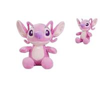 Simba - Plush originale Disney Angel, 6315870141X06, +0 mesi, dimensioni 30 cm, morbido peluche, Lilo & Stitch, licenza ufficiale Disney