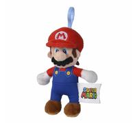 Simba 109231008 - Portachiavi in peluche Super Mario, Mario, Luigi, Toad, Yoshi o Peach, 12.5 cm, Modelli assortiti, 1 pezzo