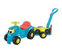 Simba Primipassi Trattore 2 in 1 con rimorchio e tagliaerba cm 103,5