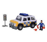 Simba - Sam Il Pompiere, Auto Police Cm 19, 109251096038, Personaggio Malcom Incluso