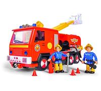 Simba - Sam Il Pompiere Camion Deluxe Jupiter, 109251085038, + 3 Anni, Inclusi 2 Personaggi