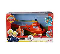 Simba Playset Sam Il Pompiere Helicopter Wallaby 109252510038