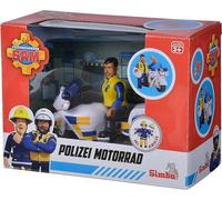 Simba - Sam Il Pompiere Moto Polizia con Personaggio