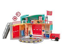 Simba - Sam le Pompiere - Caserma dei Pompieri Pontypandy - Suoni e luci - Figura articolata inclusa - Numerosi accessori - Da 3 anni - 109258282002