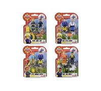 Simba Blister 02 Personaggi Elvis, Norman con cucciolo Nipper Linea Sam Il Pompiere