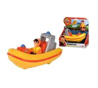 Simba SBA109252584038 Sam il Pompiere - Gommone Neptune cm.17 con Personaggio El