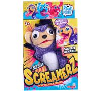 Simba ScreamerZ Scimmietta Viola 30 cm Peluche Sonoro con 3 Urla, 5+ Anni