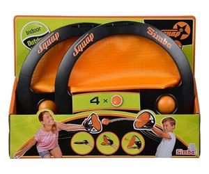 Simba Squap - Set di 2 palline da pesca per bambini dai 6 anni in su, gioco d'azione popolare per giardino, spiaggia e tempo libero, giocattolo all'aperto per ragazzi e ragazze