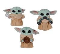 STAR WARS Simba Mandalorian Peluche The Child Baby Yoda 17 cm Un Personaggio a Sorpresa 1 Modello Casuale Random: con Rana, Ciotola o Palla, Disney