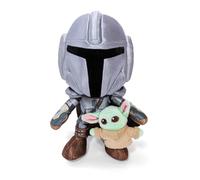 Simba - Star Wars The Mandalorian Personaggio 25 cm con Mini Grogu - Action Figure Dettagliata, Modello 6315870724, +0 mesi