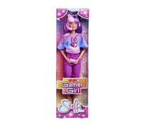 Simba Steffi Love Girl 105733704 - Bambola da gioco con cuffie e controller di g