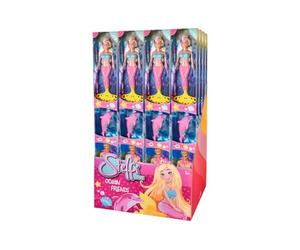 Simba Steffi Love Ocean Friends - Steffi come sirena e Kevin come sirena, con figura di delfino, set di bambole a tema marino fantasioso, Steffi 29 cm, Kevin 30 cm, dai 3 anni in su