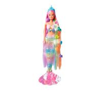 Simba - Steffi Love Rainbow Mermaid, 105733610, + 3 anni, con lunghi capelli arcobaleno