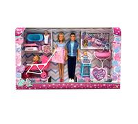 Simba - Steffi Love Welcome Surprise Family 105733426, + 3 Anni, con Steffi Incinta, Kevin, Evi e Un Piccolino in Arrivo