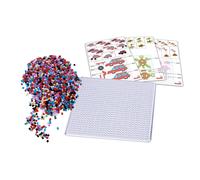 Simba Stirare objekte Art und Fun 3D, Motivo da assemblare, 2.400 Perline, 1 Pia