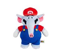 Simba - Super Mario Peluche elefante, 35 cm, Personaggio Ufficiale Nintendo da Super Mario Bros, realizzato in morbido peluche, +0 mesi, 109231542