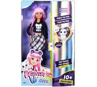 Simba - Bambola Kawaii Hi Cora, bambola da 26 cm con capelli lunghi, ispirata al trend giapponese Kawaii, per bambini dai 4 anni in su, 105953976
