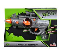 Simba Toys 108046571 - Planet Fighter Light Shooter Pistola Con Luci [Importato da Germania] (Modelli Assortiti)