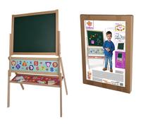 Lavagna Magnetica Bifacciale con Cavalletto in Legno Eichhorn by Simba 66 x 110 cm