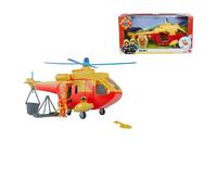 Simba - Sam il Pompiere Elicottero Wallaby con Accessori, Giocattolo per Bambini, Età 3+