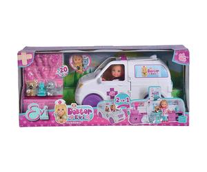 Simba Toys Steffi Love Evi Love Bambola con Ambulanza Veterinaria