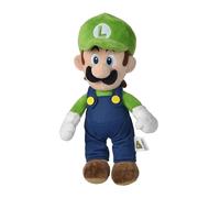 Simba- Mario peluche Luigi, 109231011, 0 mesi, morbido personaggio del famoso gioco, adatto dai primi mesi di vita