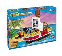 Simba Unico Androni Plus 8536 - Pirati - Barca 126 Pezzi