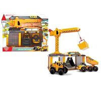 SIMBA VOLVO CONSTRUCTION STATION CON 3 VEICOLI 16.5 CM LUCI E SUONI