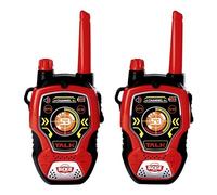 Simba Walkie talkie 2,4 GHz portata 100 mt DICKIE Rosso e Nero 201118176
