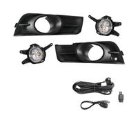 SIMBAE Faretti Fendinebbia Per Luce Nebbia Per LED Per Chevrolet Per Cruze 2009 2010 2011 2012 2013 2014 Lampada Alogena Diurna Wit Kit Telaio Copertura Accessori Per Auto(Bianco)
