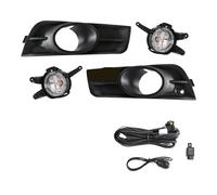 SIMBAE Faretti Fendinebbia Per Luce Nebbia Per LED Per Chevrolet Per Cruze 2009 2010 2011 2012 2013 2014 Lampada Alogena Diurna Wit Kit Telaio Copertura Accessori Per Auto(Giallo)