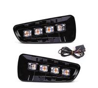 SIMBAE Fendinebbia 1 Set Luci Diurne DRL A LED Fendinebbia Indicatori Direzione Gialli Per Ford Per Raptor SVT Per F150 2009 2010 2011 2012 2013 2014