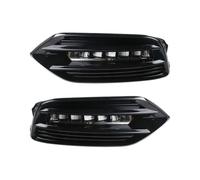 SIMBAE Fendinebbia Luce Marcia Diurna A LED, Indicatore Direzione Giallo Fendinebbia Auto Decorazione Per HRV, HR-V, Per Vezel 2018, 2019, 2020, 2021(Model B,White and Yellow)