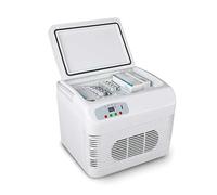 SiMbae Frigorifero Portatile 12L, per stoccaggio del vaccino dell'insulina della Droga del congelatore, incubatore della Medicina di, Picnic di Campeggio di Viaggio della casa dell'automobile,Bianca